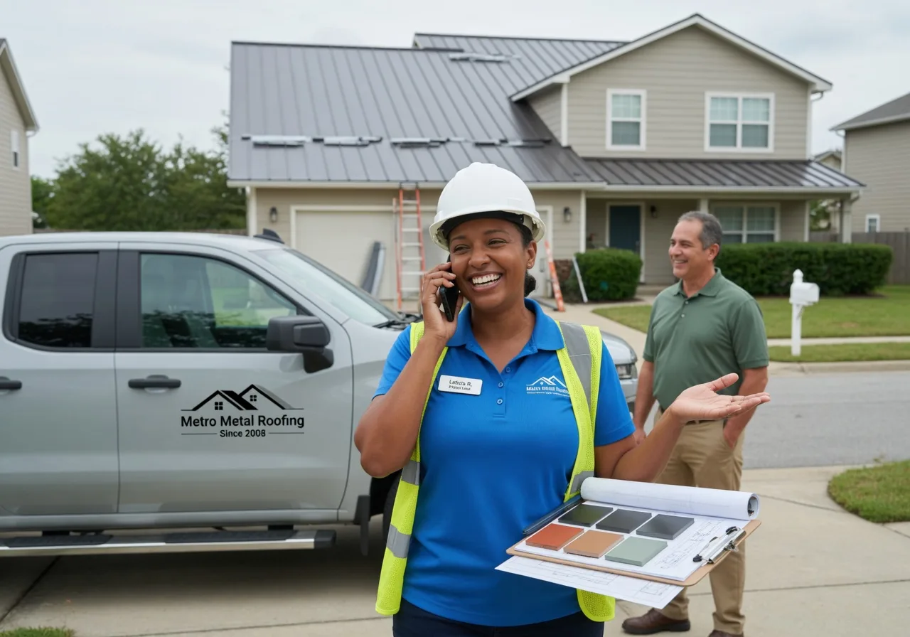 Storm Damage Metal Roof Repair in Carolina, WV